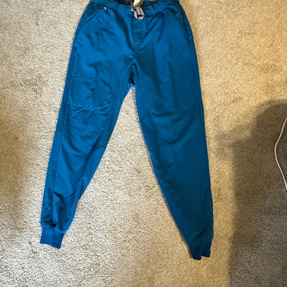 Figs Alps Blue Jogger Scrubs